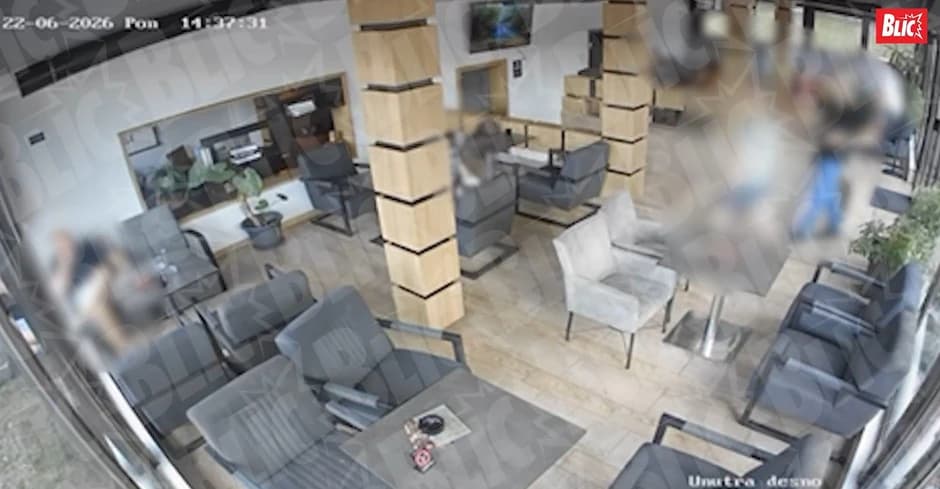 (VIDEO) UŽAS OD 21 SEKUNDE Snimak ubistva Darka Veskovića Prike ledi krv u žilama, napadač izvadio pištolj i pucao mu u leđa